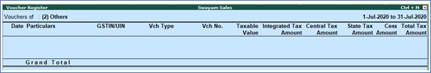 GSTR-3B Reports to File GST Returns in Tally.Erp9